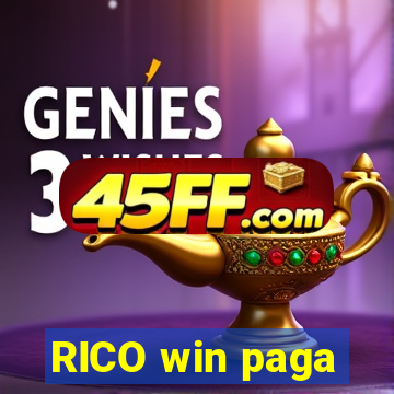 RICO win paga